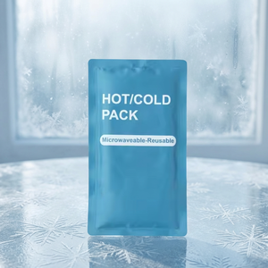 Compresa de Gel de Nailon Flexible, Reutilizable <span class=keywords><strong>y</strong></span> Portátil, Fría o Caliente, para Reducir la Fiebre, Dolores de Cabeza, Migrañas <span class=keywords><strong>y</strong></span> Dolor de Espalda - Product Image 1