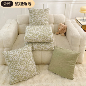 ผ้าห่มหมอนไดคิว 40x40 ซม. ขนาดเมื่อกางออก 105x145 ซม. ผ้าฝ้ายพิมพ์ลายดอกไม้ สำหรับงีบหลับอเนกประสงค์ - Product Image 4