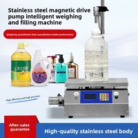 Pompe magnétique entièrement automatique à haut débit, résistante aux acides, aux alcalis, aux solvants et à la corrosion, pour le remplissage et le nettoyage d'huiles