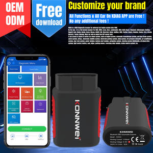 KONNWEI KDIAG sistema completo professionale BT OBD2 Scanner <span class=keywords><strong>Escanner</strong></span> Automotriz Reset olio batteria partita per auto universali - Product Image 2