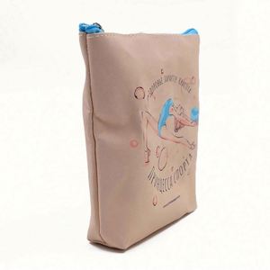 Fashion Canvas Makeup Bag Custom Travel Pouch Cosmetic Bag Portable Storage Bags - Product Image 4