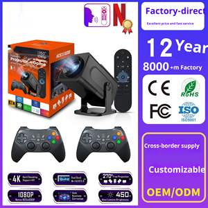 HCS350PRO+ HD Tragbarer Spiele-Projektor TV-Spielekonsole Ohne Pufferung <span class=keywords><strong>Android</strong></span> <span class=keywords><strong>Dual</strong></span>-System-Konsole - Product Image 2