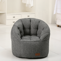 Lin coloré Maroc Siège sac de haricot moderne citrouille canapé chaise