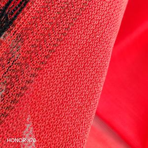 Filet de sécurité de <span class=keywords><strong>haute</strong></span> qualité en HDPE rouge Mono+Mono, coupe-vent, <span class=keywords><strong>protection</strong></span> lourde pour la construction, pliage facile, anti-UV, filet anti-débris - Product Image 5