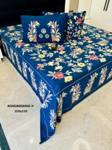 Modern Discharge Printed <b>Bedding</b> Set Quilt Bedspread Pillow Covers Floral <b>Elephant</b> <b>Bedding</b> Set for Bedroom - Product Image 1