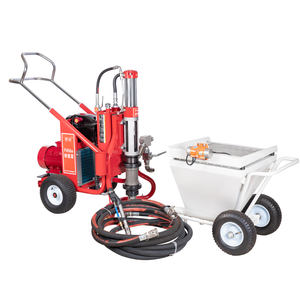 رشاش طلاء F450E بدون هواء لرش المعجون والطلاء السميك المقاوم للحريق، رشاش بخزان كبير لمعدات رش الملاط - Product Image 2