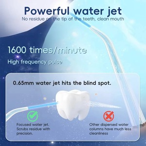 Nuevo Irrigador Bucal Portátil con 4 Boquillas, Chorro de Agua Dental con 3 Modos, Limpiador de Dientes - Product Image 4
