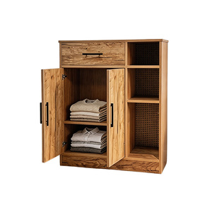 Nuevo Armario de Madera Rústico Moderno, Armario de Gran Capacidad para Sala de Estar, para una Decoración Elegante del Dormitorio - Product Image 6