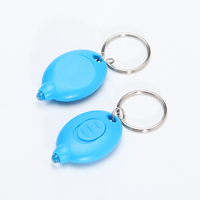 Populaire personnalisé 365 ~ 400nm longueur d'onde et couleur Mini LED Blacklight Troch porte-clés lampe de poche ultraviolette UV porte-clés lumière