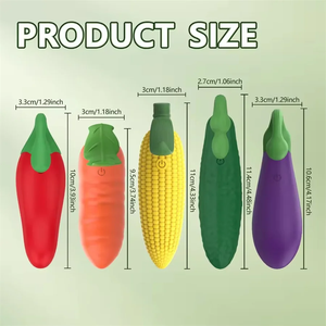 Frutta melanzana mais Chili giocattolo del sesso giocattoli USB grande frutta <span class=keywords><strong>Banana</strong></span> <span class=keywords><strong>Dildo</strong></span> realistico per le donne G-spot stimolazione vibratore - Product Image 2