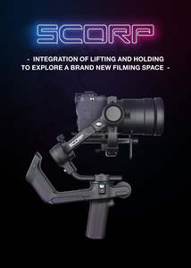 FeiyuTech SCORP Estabilizador de cardán de mano de 3 ejes Pantalla de visualización de agarre de manija <span class=keywords><strong>para</strong></span> cámara DSLR Sony/<span class=keywords><strong>Canon</strong></span> Pole Tripod VS DJI RS 3 - Product Image 4