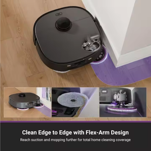 Robot Aspirador Inteligente Personalizable 8 en 1 con Estación Base Automática, Evitación de Obstáculos por IA, Alta Succión de 25000Pa, Alimentado por Batería para el Hogar - Product Image 2