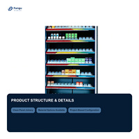 Présentoir rotatif pour magasin de tabac avec étagères pour cigarettes pour les rayonnages de buralistes