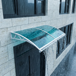 Toldo <span class=keywords><strong>para</strong></span> Puerta y Ventana con Protección UV, Tamaño y Color Personalizables, con Canaleta de Agua Más Ancha y Grande <span class=keywords><strong>para</strong></span> Protección Contra Sol, Lluvia y Nieve - Product Image 1