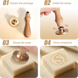 व्यक्तिगत बहु-कार्यात्मक साबुन बनाने की किट अनुकूलित लोगो/पैटर्न व्यक्तिगत साबुन की आपूर्ति के साथ घरेलू साबुन की आपूर्ति - Product Image 5