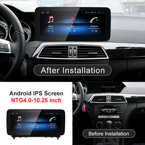 Système d'intelligence automobile Stwei 12,3 pouces 8 cœurs Android 13 pour 11 12 13 ans Ntg4.5 Mercedes Benz Classe C W204, système multimédia automobile - Product Image 2