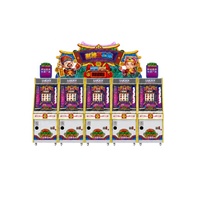 Machine de jeu en cabinet à prix d'usine pour centres de divertissement familial (FEC) avec fonction de jeu multi-joueurs connectable, utilisant une machine à pousse-pièces et des machines d'arcade