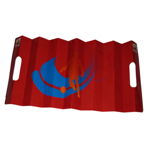 Bannière promotionnelle publicitaire personnalisée en papier double face avec slogan de cheering, <span class=keywords><strong>Claquette</strong></span> en papier pliable - Product Image 1