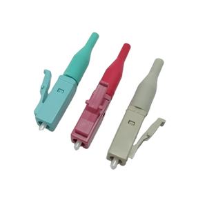 Conector de Fibra Óptica LC Simplex de Alta Calidad <span class=keywords><strong>Fibertel</strong></span>, UPC/PC/APC, Color Rad, SM MM TJ01BLS09 - Product Image 1