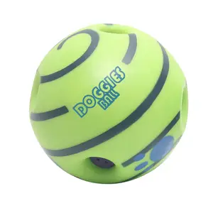 2024 नया उच्च गुणवत्ता वाला पालतू बॉल खिलौना गिग्गल लगता है दिलचस्प इंटरैक्टिव टूथ रिलीफ एंटी-बाइट बॉल्स पालतू इंटरैक्टिव खिलौना