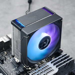듀얼 히트 파이프와 120mm PWM 저소음 팬이있는 하이 퀄리티 CR-1000 EVO RGB CPU 공기 냉각기 - Product Image 3