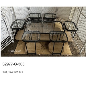 Modern Portable Metal Coffee <b>End</b> <b>Table</b> With Iron Frame For Living Room Bedroom And Hotel Use - Product Image 1