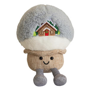 ตุ๊กตากระต่ายบอนนี่ ต้นคริสต์มาส <span class=keywords><strong>ดาว</strong></span>เงิน ลูกบอลหิมะ<span class=keywords><strong>สี</strong></span>เงิน ของเล่นตุ๊กตาผ้าพลัฌ ใยฝ้าย PP ปักลาย ตุ๊กตาผ้าห่มนุ่ม - Product Image 5