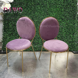 Thiết Kế Sự Kiện Đám Cưới Hiện Đại Ghế Ăn Nhung Màu Hồng - Product Image 4