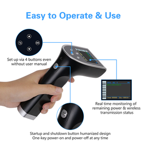 Máy quét Đầu đọc mã vạch bluetooth không dây yhdaa với màn hình LCD màu cho dữ liệu thời gian thực, Hỗ trợ mã QR 1D 2D - Product Image 6