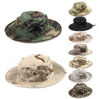 Chapeau Bob Tactique Camouflage à Large Bord pour la Pêche, la Randonnée et la Chasse – Protection Solaire