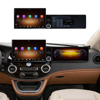 Pantalla Foforfor de 13.1"+12.3" para Mercedes Benz Vito 2019-2025, Carplay Android 15, Radio para Auto, Estéreo, GPS, DSP, 4G, WiFi, 360, OEM