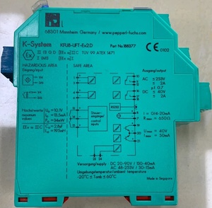P+F KFU8-UFT-Ex2.D ตัวแปลงความถี่พร้อมมอนิเตอร์ทิศทางและซิงโครไนซ์ ค่ามอนิเตอร์ 100% ใหม่ ของแท้ P+F KFU8-UFT-Ex2.D P+ - Product Image 2