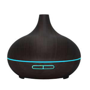 Humidificador de Aroma Evaporativo de 500 ml con Logotipo Personalizado, Difusor de Aceites Esenciales con Luz RGB y Acabado de Madera, para Aromaterapia, con Batería, para Autos y Hogares - Product Image 1
