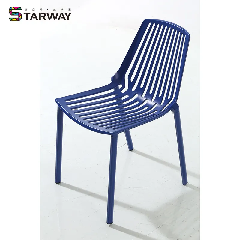 Wholesale High Quality Outdoor Furniture Metal Garden Chair Modern Living Room Aluminum Dining Chairs DC-820A