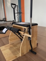 Chaise de Pilates Wunda de haute qualité pour studio et usage personnel avec pédale séparée pour une stabilité accrue