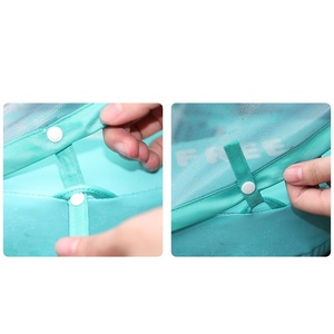 Flotteurs de poitrine pour bébé <span class=keywords><strong>Mambobaby</strong></span> non gonflables, rangement en option, auvent pliable bleu et rose, protection solaire - Product Image 2