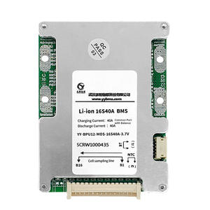电动汽车和自行车用VMotor 48V 16S 40A 3.7V FR4锂离子电池组BMS 18650 PCBA - Product Image 1