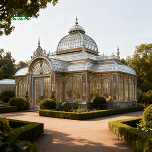 Grand gazebo de jardin de style traditionnel <span class=keywords><strong>en</strong></span> verre trempé, acier avec revêtement <span class=keywords><strong>en</strong></span> poudre, <span class=keywords><strong>pour</strong></span> mariage, événements <span class=keywords><strong>en</strong></span> plein air, pavillon, culture hydroponique - Product Image 3