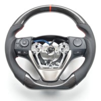 Volant sport en cuir et fibre de carbone YLD pour Lexus Land Cruiser 200 pour Hilux Dmax F150 Ranger Triton L200 personnalisé