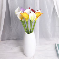 Senmasine Real Touch Fleurs Artificielles En Soie Faux Calla Lily 70cm pour Mariage Graduation Bureau Maison Bouquet DIY Décoration