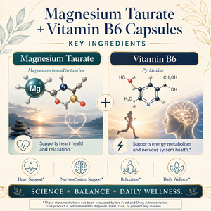 Mélange minéral à haute absorption, taurate de <span class=keywords><strong>magnésium</strong></span> et <span class=keywords><strong>vitamine</strong></span> <span class=keywords><strong>B6</strong></span> en capsules, solution ODM complète pour l'embouteillage personnalisé, usine certifiée NSF GMP mise à jour - Product Image 2