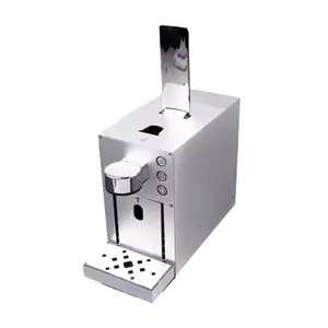 Tek hizmet kahve makinesi ile süt köpürtücü ve bir fincan Cappuccino makinesi ve Latte Maker Combo