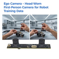 Cámara de Visión Binocular Estéreo con Obturador Global Hampo, IMU de 6 Ejes, Sincronización GPIO, para Robot Humanoide, Investigación VIO SLAM, 3840x1080, 30fps