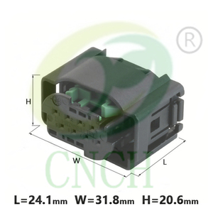1-1534229-1 สำหรับ Audi BMW และ Benz ขั้วต่อระบบช่วยเปลี่ยน<span class=keywords><strong>เลน</strong></span> ระบบเรดาร์ถอยหลัง ปลั๊ก 115342291 - Product Image 4