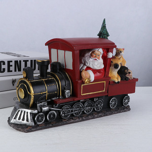 <span class=keywords><strong>Scultura</strong></span> Artigianale di Lusso Leggero per la Casa, Decorazione Natalizia in Resina a Forma di Babbo Natale, Popolare nel <span class=keywords><strong>2022</strong></span>, per il Commercio Transfrontaliero - Product Image 1