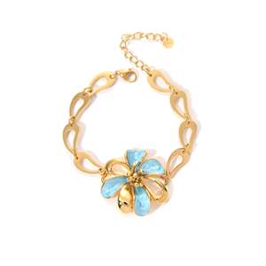 PXK-0206 สร้อยข้อมือแฟชั่นแบบโซ่และแบบเชื่อมต่อ - Product Image 1