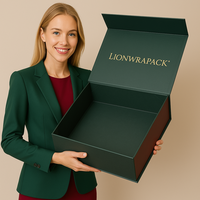 Boîte d'Emballage de Vêtements Premium OEM avec Impression de Logo | Kit de Boîte Cadeau Pliante Durable LionwrapacK Fournisseur de Marque de Luxe