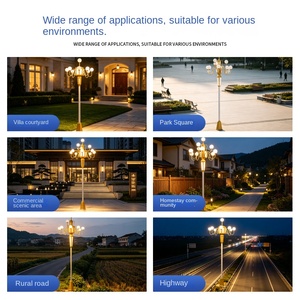 เสาไฟสวน LED สำหรับใช้งานกลางแจ้ง กันน้ำ ผลิตจากอะลูมิเนียมอัลลอยด์ คุณภาพระดับมืออาชีพ เคลือบผงสี ทนทาน รับประกัน 10 ปี - Product Image 6