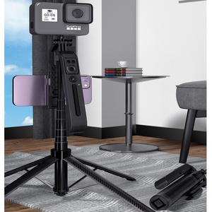 C12 Telescopic Selfie <span class=keywords><strong>Stick</strong></span> Tripod <span class=keywords><strong>Monopod</strong></span> đứng điện thoại di động hỗ trợ không dây Gimbal ổn định cho <span class=keywords><strong>Iphone</strong></span> Android chủ - Product Image 3