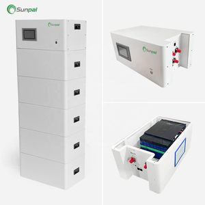 Batteries au lithium-ion Lifepo4 Sunpal 51,2 V 200 Ah 11,2 kWh, batterie au lithium empilable pour système solaire - Product Image 5